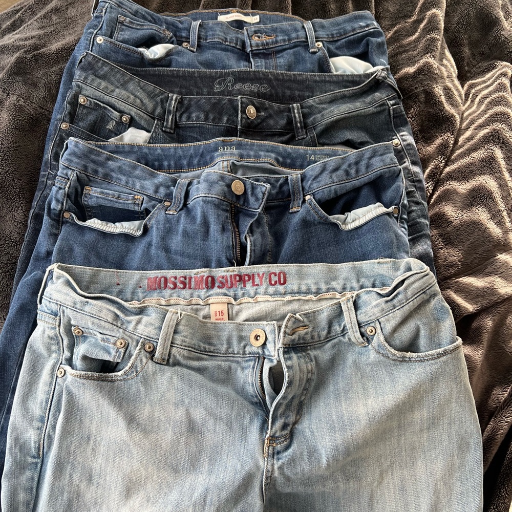 Mossimo Supply Co. Women's Blue Jeans
